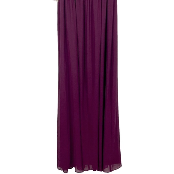 SHOW ME YOUR MUMU EMILY EMPIRE FLUTTER SLEEVE CHERRY RED MAXI BRIDESMAID DRESS - Picture 10 of 15